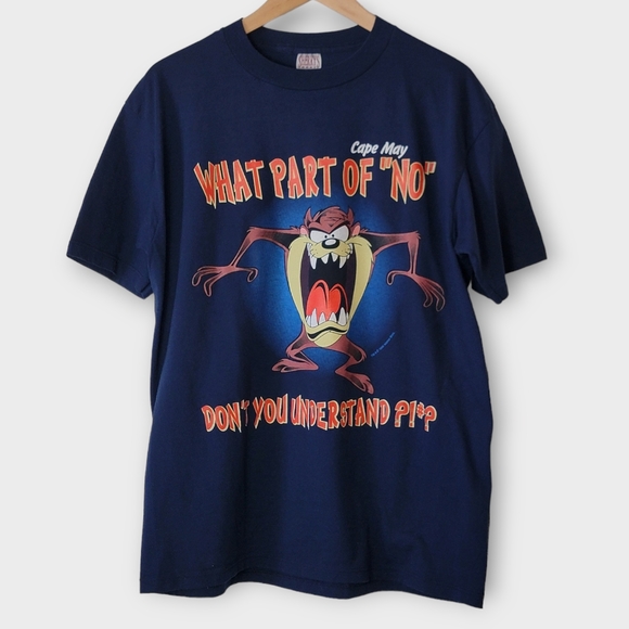 Vintage Other - Vintage Tasmanian Devil "What Part of No Don't You Understand ?!#? T Shirt